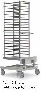 GK7080515E oven trolley for 2/1gn trays