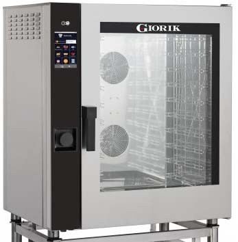 Giorik Movair MTG10W-R 10 rack Gas Combi/Bake off oven with wash system
