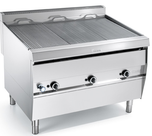 Arris Grillvapor GV1219 gas radiant chargrill with Plumberd In water tray system