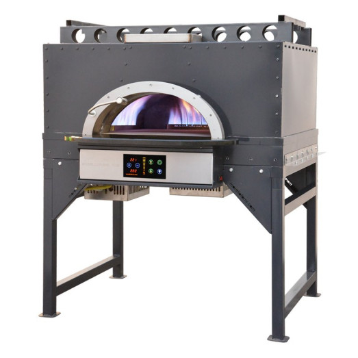 Morello Forni Quadro 125G -  Gas dome oven to be built in - static deck 7 x 300mm pizzas