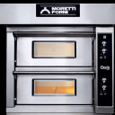 Moretti I Deck, IDD60.60  Twin deck electric pizza oven - 8 x 12" Pizzas with Electronic controls