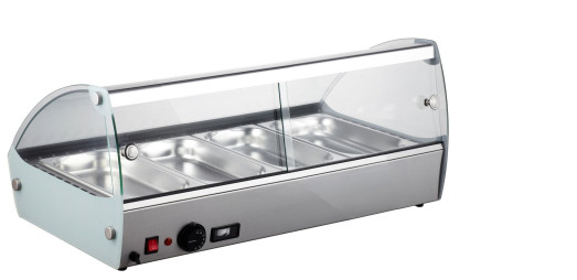 Chefsrange RTR4 - 4 x 1/3gn  Counter top  Heated display