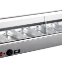 Chefsrange RTR6 - 6 x 1/3gn  Counter top  Heated display